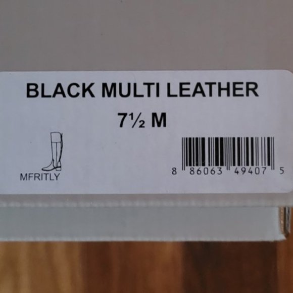 Marc Fisher women's leather knee-high boots - Picture 13 of 14